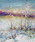 Ioan Popei Winter Landscape 02 painting